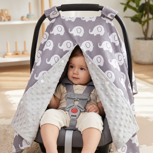 True Haven | Veil Nursing Cover – Everyday Feeding Essential, Easy to Clean