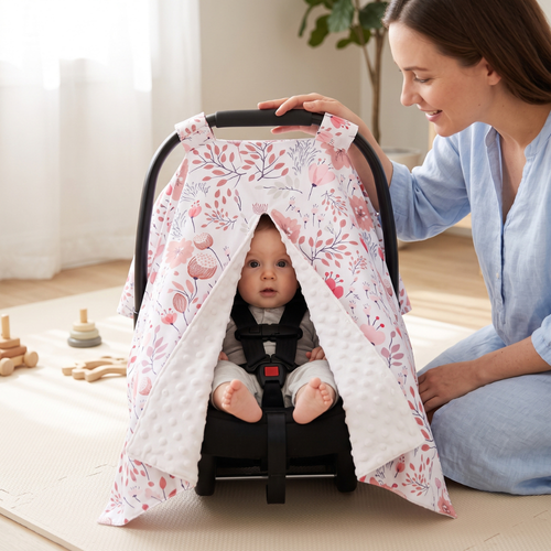 True Haven | Veil Nursing Cover – Everyday Feeding Essential, Easy to Clean