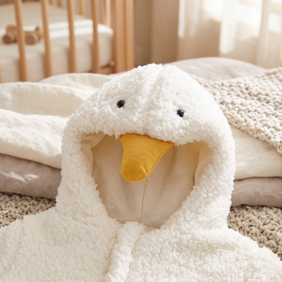 True Haven | Duck Baby Sleep Sack – Snuggly Nursery Must-Have, Gentle on Sensitive Skin