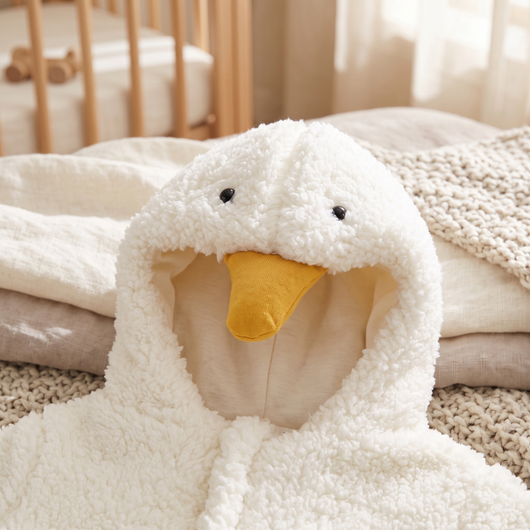True Haven | Duck Baby Sleep Sack – Snuggly Nursery Must-Have, Gentle on Sensitive Skin