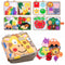 True Haven | Giraffe Quiet Book – Felt Busy Book for Toddlers, Compact & Portable