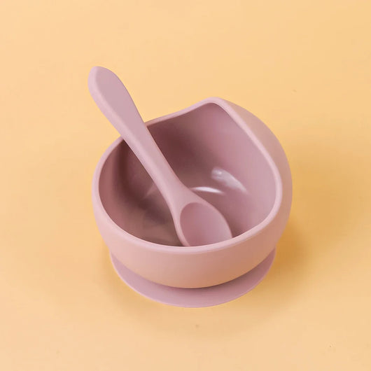 True Haven | Silicone Suction Bowls for Babies – Non-Slip Suction Base, Easy to Clean