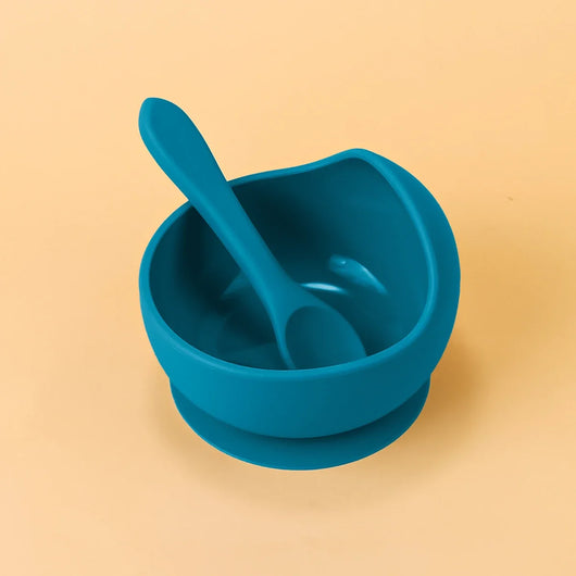True Haven | Silicone Suction Bowls for Babies – Non-Slip Suction Base, Easy to Clean