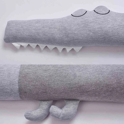True Haven | Animal Crib Bumper Liner Plush Toy – Plush Comfort for Better Sleep, Hypoallergenic Materials