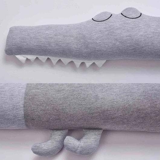 True Haven | Animal Crib Bumper Liner Plush Toy – Plush Comfort for Better Sleep, Hypoallergenic Materials
