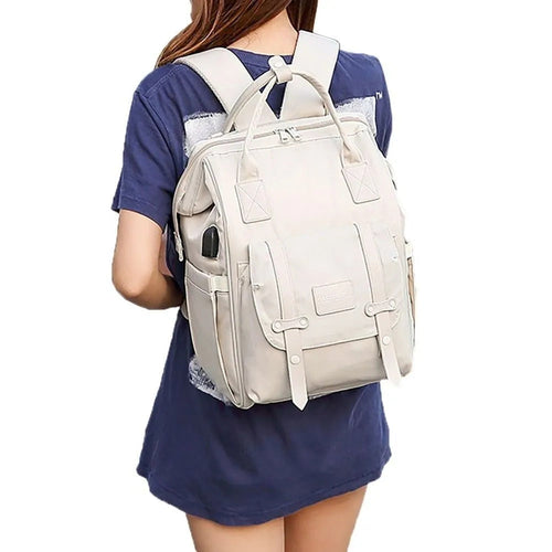 True Haven | Maternity Diaper Bag Backpack – Spacious & Organized, Waterproof & Durable