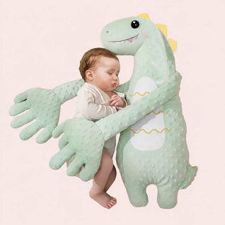 True Haven | Remote-Control Plush Patting Toy – Cuddly Baby Comfort Friend, Bite-Resistant