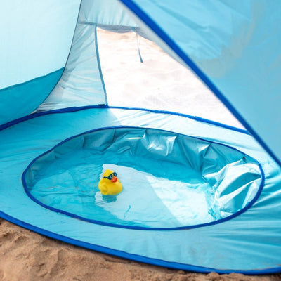 True Haven | Baby Beach Tent with Paddling Pool – Travel-Ready Baby Essential, Easy to Pack
