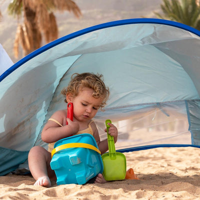 True Haven | Baby Beach Tent with Paddling Pool – Travel-Ready Baby Essential, Easy to Pack