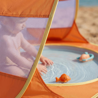 True Haven | Baby Beach Tent with Paddling Pool – Travel-Ready Baby Essential, Easy to Pack