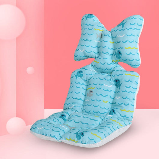 True Haven | Breathable Head Support Stroller Pad – On-the-Go Comfort, Fits Most Strollers & Car Seats