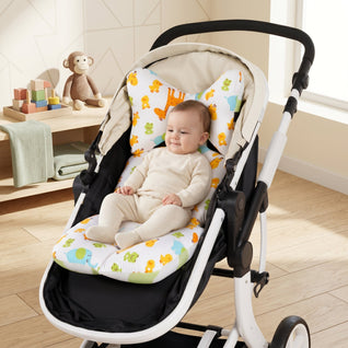 True Haven | Breathable Head Support Stroller Pad – On-the-Go Comfort, Fits Most Strollers & Car Seats