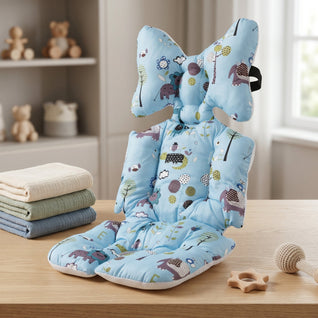 True Haven | Breathable Head Support Stroller Pad – On-the-Go Comfort, Fits Most Strollers & Car Seats