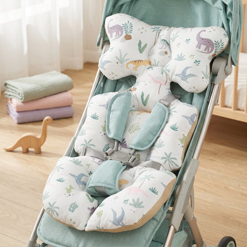 True Haven | Breathable Head Support Stroller Pad – On-the-Go Comfort, Fits Most Strollers & Car Seats