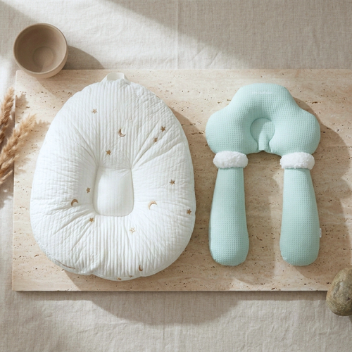 True Haven | Comfort Nest Bundle – Ready-to-Gift Baby Bundle, Coordinated Nursery Set