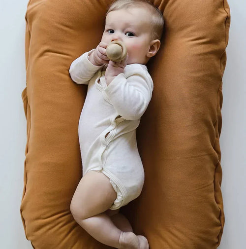 True Haven | Baby Lounger Nest Bed – Womb-Inspired Design, Removable Washable Cover