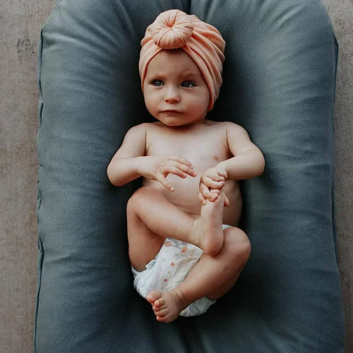 True Haven | Baby Lounger Nest Bed – Womb-Inspired Design, Removable Washable Cover