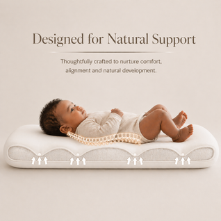 True Haven | Baby Nest with Cover – Breathable Newborn Lounger & Cocoon Bed, 5 Colors, Machine Washable