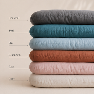 True Haven | Baby Nest with Cover – Breathable Newborn Lounger & Cocoon Bed, 5 Colors, Machine Washable