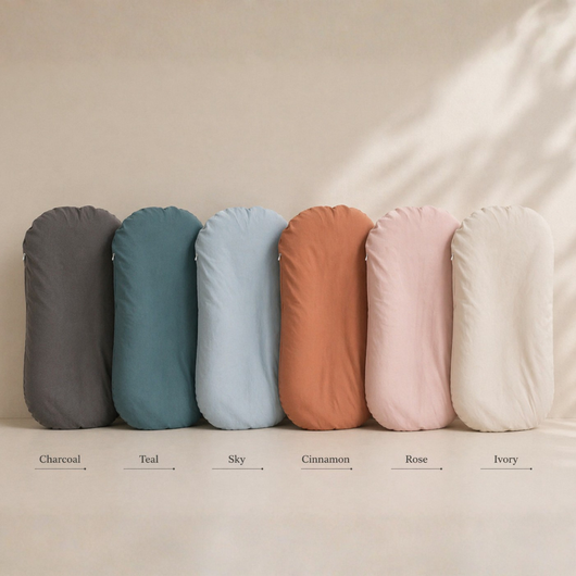 True Haven | Baby Nest with Cover – Breathable Newborn Lounger & Cocoon Bed, 5 Colors, Machine Washable