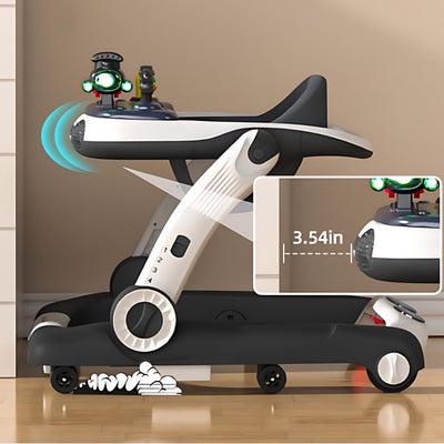 True Haven | 4-in-1 Multifunctional Baby Walker – Adjustable Height, Interactive Lights & Sounds