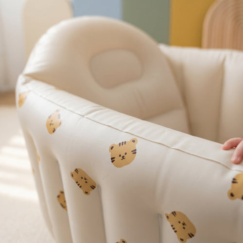 True Haven | Inflatable Baby Bath Tub – Cozy Post-Bath Comfort, Ultra-Soft Materials