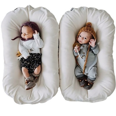 True Haven | Baby Lounger Nest Bed – Womb-Inspired Design, Removable Washable Cover