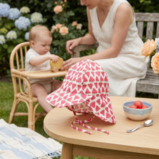 True Haven | Adjustable Baby UPF 50 Hat – Soft Everyday Wear, Breathable Comfortable Fit