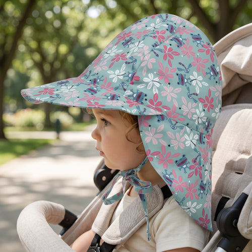 True Haven | Adjustable Baby UPF 50 Hat – Soft Everyday Wear, Breathable Comfortable Fit