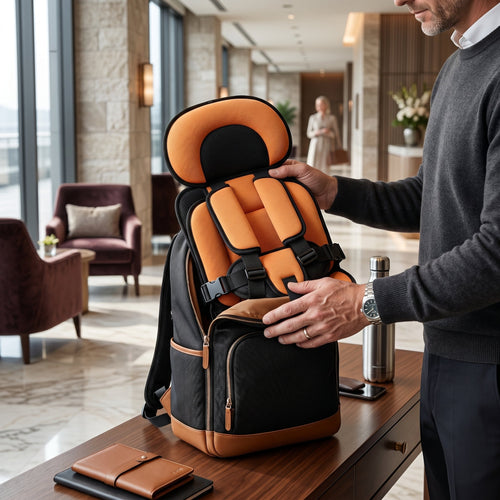 True Haven | Compact Child Travel Seat – On-the-Go Comfort, Fits Most Strollers & Car Seats