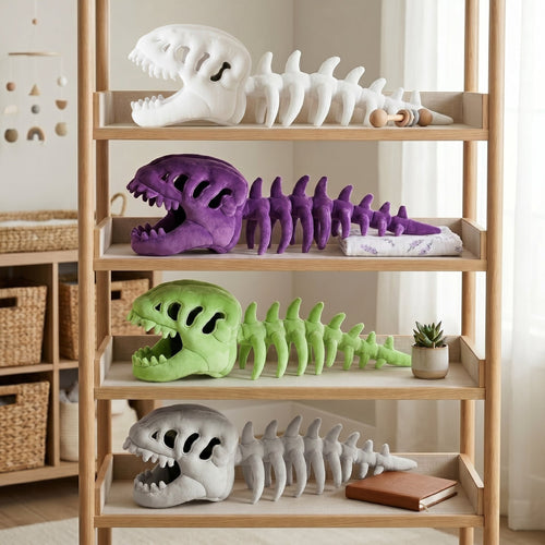 True Haven | Dino Plush Hoodie – Comfortable All-Day Wear, Easy-Care Fabric