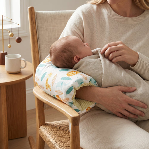 True Haven | Feeding Arm Pillow – Everyday Feeding Essential, Easy to Clean