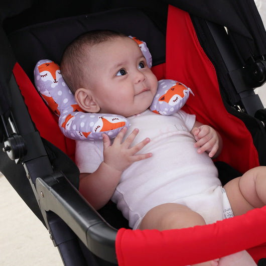 True Haven | Baby Travel Pillow – Built for Busy Days Out, Compact & Portable
