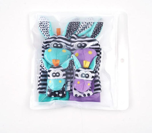 True Haven | Sensory Baby Socks & Wristband Set – Comfortable All-Day Wear, Easy-Care Fabric