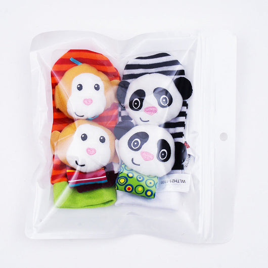 True Haven | Sensory Baby Socks & Wristband Set – Comfortable All-Day Wear, Easy-Care Fabric