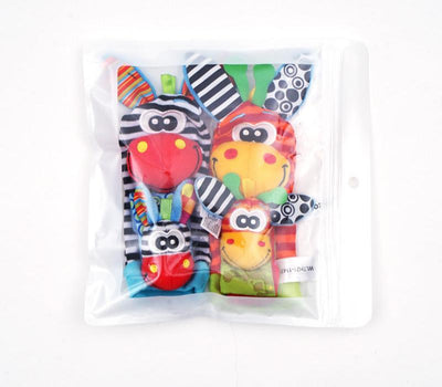 True Haven | Sensory Baby Socks & Wristband Set – Comfortable All-Day Wear, Easy-Care Fabric