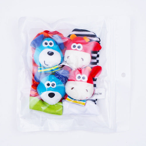 True Haven | Sensory Baby Socks & Wristband Set – Comfortable All-Day Wear, Easy-Care Fabric