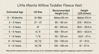 True Haven | Willow Toddler Fleece Vest – Adorable Everyday Essential, Gentle on Sensitive Skin
