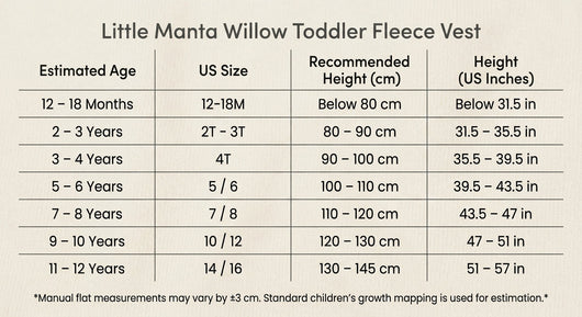 True Haven | Willow Toddler Fleece Vest – Adorable Everyday Essential, Gentle on Sensitive Skin