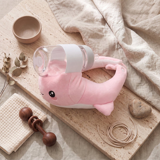 True Haven | Baby Feeding Support Pillow – Mealtime Made Easier, Hands-Free Comfort