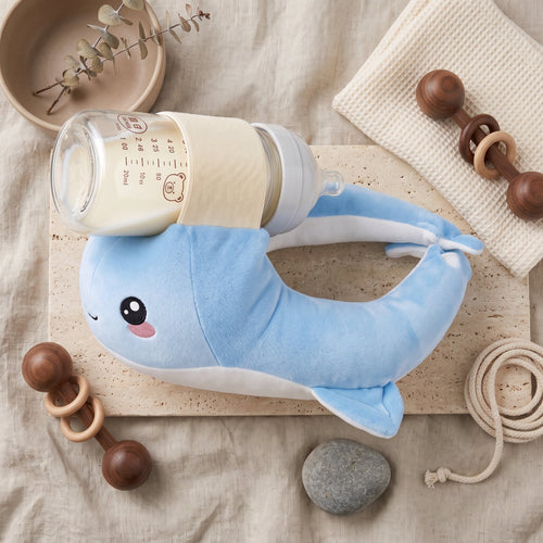 True Haven | Baby Feeding Support Pillow – Mealtime Made Easier, Hands-Free Comfort