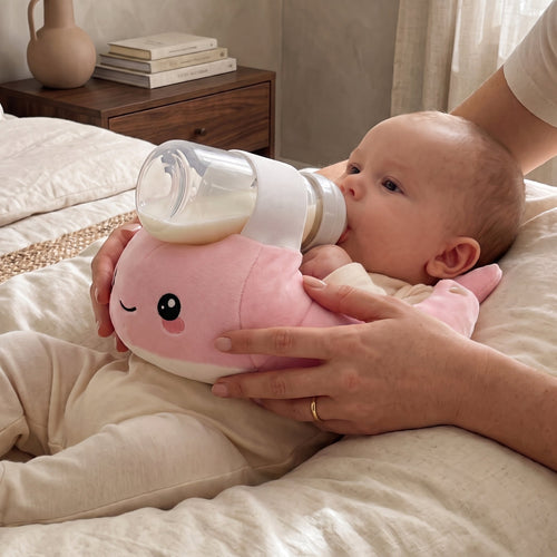 True Haven | Baby Feeding Support Pillow – Mealtime Made Easier, Hands-Free Comfort