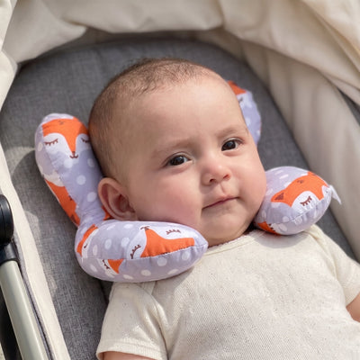True Haven | Baby Travel Pillow – Built for Busy Days Out, Compact & Portable