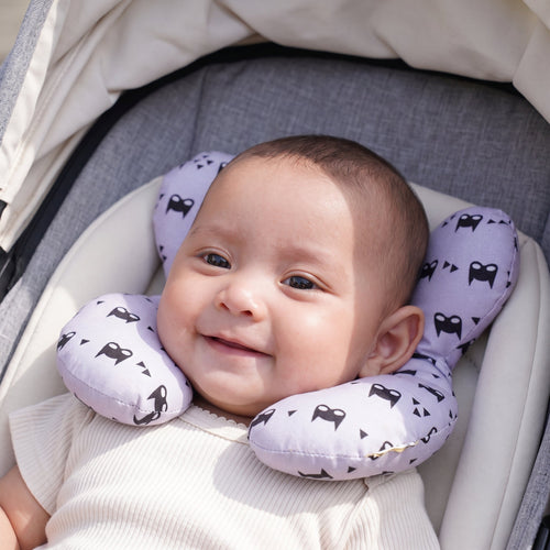 True Haven | Baby Travel Pillow – Built for Busy Days Out, Compact & Portable