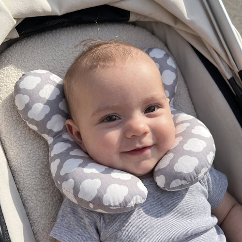 True Haven | Baby Travel Pillow – Built for Busy Days Out, Compact & Portable