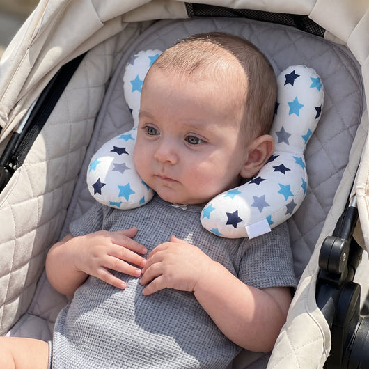True Haven | Baby Travel Pillow – Built for Busy Days Out, Compact & Portable
