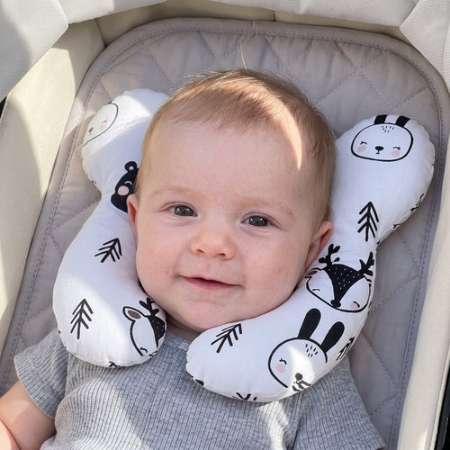 True Haven | Baby Travel Pillow – Built for Busy Days Out, Compact & Portable