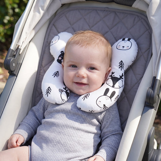 True Haven | Baby Travel Pillow – Built for Busy Days Out, Compact & Portable
