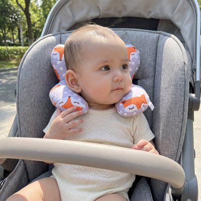 True Haven | Baby Travel Pillow – Built for Busy Days Out, Compact & Portable