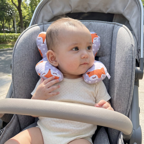 True Haven | Baby Travel Pillow – Built for Busy Days Out, Compact & Portable